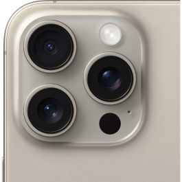 Apple iPhone 15 Pro Max 256GB Natural Titanium, Pantalla 6.7" Super Retina XDR, iOS 17, Cámara 48MP