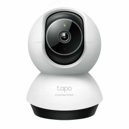 TP-Link TC72 Cámara de Seguridad IP Interior 2K QHD Wi-Fi Visión Nocturna Detección Movimiento Control PTZ Compatible con Alexa/Google