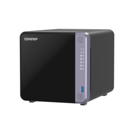 QNAP TS-432X-4G Servidor NAS Torre 4 Bahías 4GB DDR4, Procesador Alpine AL-524 4 Núcleos 2.0GHz, 10GbE SFP+, 2x2.5GbE, PCIe Gen3, QTS