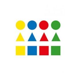 Apli Gomets Geométricos Permanentes, Colores Surtidos, Triángulos, Círculos y Cuadrados, Blister de 12 Hojas Precio: 1.5900005. SKU: B15D4V6Y9M