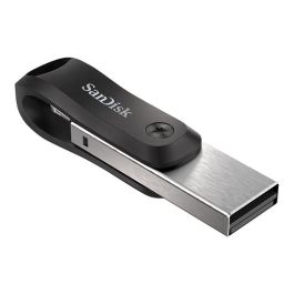 Sandisk SDIX60N-256G-GN6NE Unidad Flash USB 256 GB 3.2 Gen 1 Gris, Plata