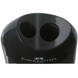 Faber Castell Sacapuntas Doble Negro para lápices Standard y Jumbo
