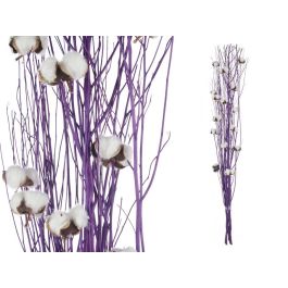 Giftdecor Ramillete de Algodón Morado, 10x100x18 cm, Materia Vegetal Seca, Color Lavanda y Verde (18 Unidades) Giftdecor Ramillete de Algodón Morado, 10x100x18 cm, Materia Vegetal Seca, Color Lavanda y Verde (18 Unidades)
