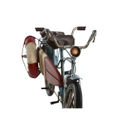 DKD Home Decor Figura Decorativa Vehículo Náutico Estilo Atlántico Metal 10x15x31 cm Azul Rojo Azul Marino (Lote 3 Unidades Surtidas)