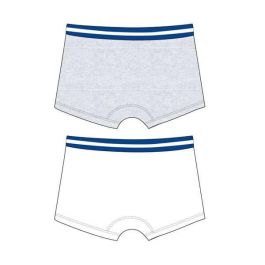 Cerdá T08/10 Pack Boxer Single Jersey 2 Piezas Real Madrid para Niños 8-10 Años, Multicolor