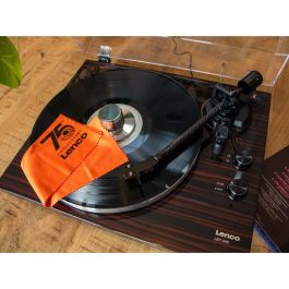 Lenco TTA-076SI Estabilizador de Plato para Tocadiscos, 76mm, Plata, Accesorio para vinilos