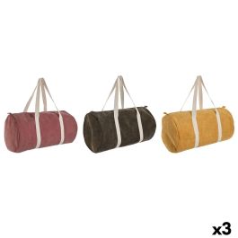 Bolsa de Deporte Home ESPRIT Verde Fucsia Mostaza 3 Unidades