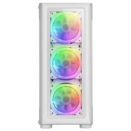 Mars Gaming MC-NEO Blanco Torre Gaming ATX E-ATX Cristal Templado 4x Ventiladores ARGB