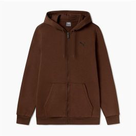 Sudadera con Capucha Hombre Puma Essentials+ Graphic Marrón