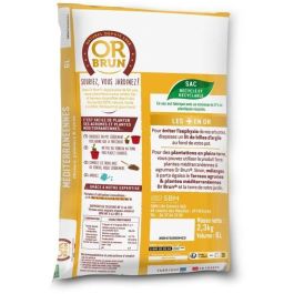 Or Brun OBRTAGR6U Tierra para cítricos y plantas mediterráneas BROWN GOLD 6L - Olivos, Palmeras y Cycas Or Brun OBRTAGR6U Tierra para cítricos y plantas mediterráneas BROWN GOLD 6L - Olivos, Palmeras y Cycas