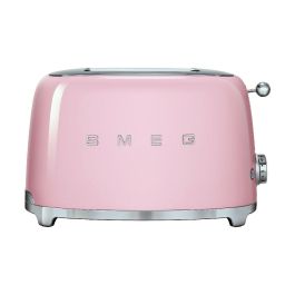 Smeg TSF01PKEU Tostador 2 Rebanadas Estilo Años 50 Rosa