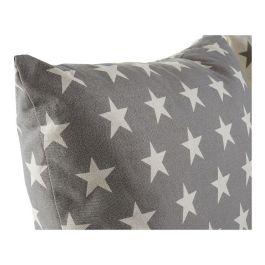 DKD Home Decor Cojín Decorativo Scandi Beige Marrón 60x60x10 cm con Estrellas de Poliéster y Algodón - Juego de 2 Unidades DKD Home Decor Cojín Decorativo Scandi Beige Marrón 60x60x10 cm con Estrellas de Poliéster y Algodón - Juego de 2 Unidades