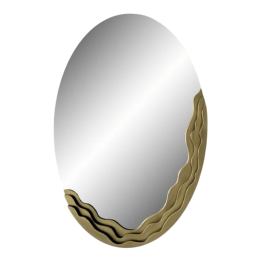 DKD Home Decor Espejo Glam Dorado de Hierro y Cristal 4mm, 90.5x60x4 cm (Alto x Ancho x Fondo), Superficie Espejo 60x90 cm Precio: 156.88999997. SKU: B12JEFHQST