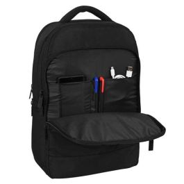 Mochila para Portátil y Tablet con Salida USB Marvel Negro