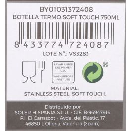 Botella Termo Soft Touch 750 ml Thermosport (6 Unidades) Botella Termo Soft Touch 750 ml Thermosport (6 Unidades)
