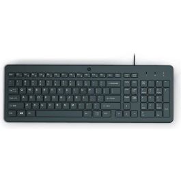Teclado HP 150 Negro Qwerty Español Precio: 18.58999956. SKU: B1DD5YP7Q2