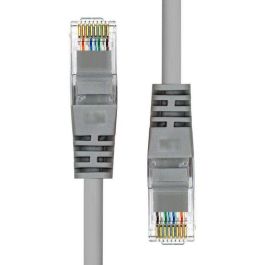 ProXtend Cable Ethernet de Red CAT5e U/UTP CCA 7 metros Gris | Material PVC AWG 26 con Conectores Reforzados y Protección de Lengüeta