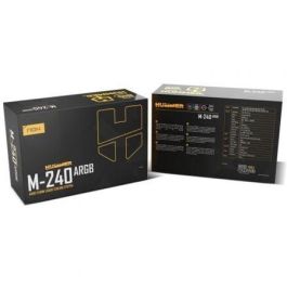 NOX Hummer M-240 ARGB Procesador Sistema de refrigeración líquida todo en uno 12 cm Negro NOX Hummer M-240 ARGB Procesador Sistema de refrigeración líquida todo en uno 12 cm Negro