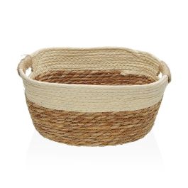 Cesta con asas beige M Versa 23x15x31 cm - Alga y papel (2 Unidades) Precio: 7.49999987. SKU: B18M72T5Q6