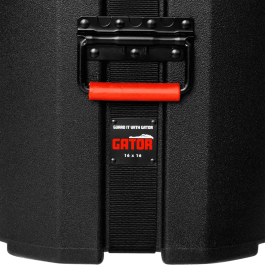 GATOR Estuche para Tom Base 16" x 16" Plástico Moldeado