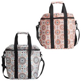 Cook Concept Bolsa Térmica Coup De Fraiche con Doble Asa y Correa, Estampado Verde o Naranja