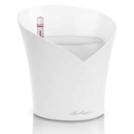 Lechuza LEC4008789139603 Maceta ORCHIDEA ALL-IN-ONE Blanco mate