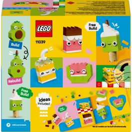 LEGO 11039 Classic Amigos Nutritivos Creativos Set de Construcción de Ladrillos para Niños +4 Años: Crea Alimentos