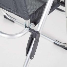 Silla camping aluminio reclinable 5 posiciones 44x55x101cm Silla camping aluminio reclinable 5 posiciones 44x55x101cm