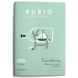 Cuaderno de escritura y caligrafía Rubio Nº10 A5 Español 20 Hojas (10 Unidades) Cuaderno de escritura y caligrafía Rubio Nº10 A5 Español 20 Hojas (10 Unidades)