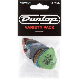 Dunlop Pack Variety Medium - Heavy 12 Púas Surtidas: Tortex, Ultex, Celluloid, Jazz III, Nylon, Max-Grip, Gator Grip Precio: 6.7899997. SKU: B1GB78ZMG5