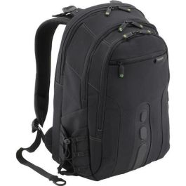 Targus TBB013EU Mochila para portátil 15.6" EcoSpruce Negro, fabricada con materiales reciclados y resistente al agua