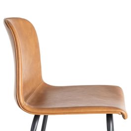 Taburete Camel Metal / Simil Piel 47 X 47 X 103 cm