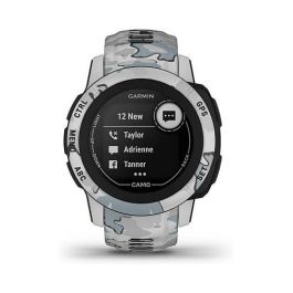 Garmin Instinct 2S Camo Edition Reloj inteligente GPS con monitor de frecuencia cardíaca y seguimiento de actividad, resistente al agua 10 ATM, 50 días de batería