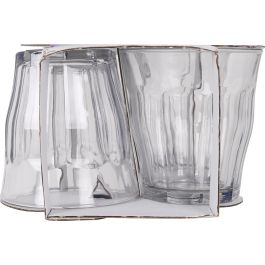 Duralex Set 4 Vasos Transparente Picardie 310 cc (12 Cajas)