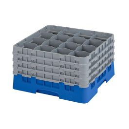 CAMBRO - 16S900-168 - Cesta de lavado 16 comp. 4 alturas - 10,9 cm Ø máx. - alt. máx. 24,1 cm - 50 x 50 x 26,7 cm - Azul Precio: 92.69000026. SKU: B136Z27PFA
