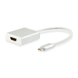 Adaptador USB-C a HDMI Equip 133452 Blanco 4K Ultra HD