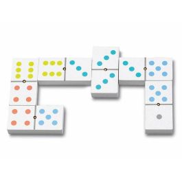 Cayro Dominó Clásico de Madera - Juego de Mesa Tradicional para 2 Jugadores - Entretenimiento Familiar y Adultos (+6 Años)