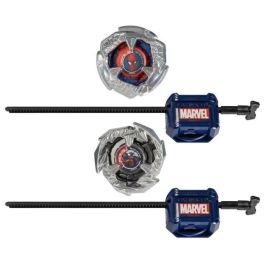 Hasbro HASG0288ES0 Beyblade X Marvel Collab Spider-Man 3-60F vs. Venom 3-80N, Paquete Múltiple Hasbro HASG0288ES0 Beyblade X Marvel Collab Spider-Man 3-60F vs. Venom 3-80N, Paquete Múltiple