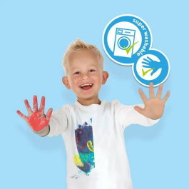 Ses Creative Pintar con los dedos ECO 4 colores