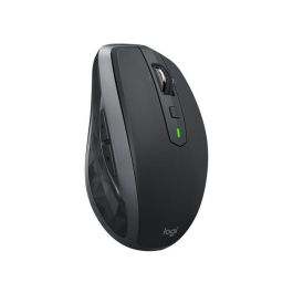 Logitech MX Anywhere 2S Wireless Mobile Mouse, RF Wireless + Bluetooth, Lithium Polymer (LiPo), Graphite