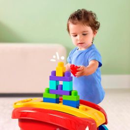 Mega Bloks Vagón Para Recoger Bloques Fisher Price JFR30