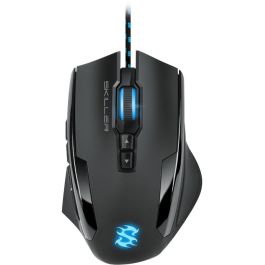 SHARKOON SGM1 Ratón Gaming Ergonómico Óptico con Cable 12 Botones Negro
