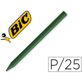 Plastidecor -02 Lápices de Cera Unicolor Verde Oscuro Caja con 25 Unidades Escolares Precio: 4.94999989. SKU: B1AGZWDX6J