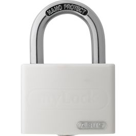 ABUS T65AL SL 5 Candado de Aluminio Blanco con Llave Convencional y Grillete de Acero Endurecido Precio: 25.99000019. SKU: B1JLPXQXA6