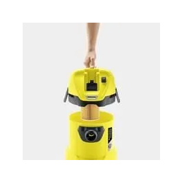 Karcher Aspirador de Agua y Polvo Inalámbrico WD 3 - Función Soplador - Depósito 17 L - 300 W