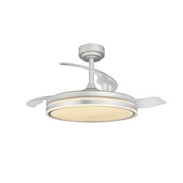 Ventilador de Techo CristalRecord RETRACT MOSS Gris 72 W