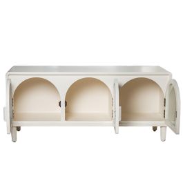 Aparador Alexandra House Living Blanco Madera 120 x 53 x 42 cm