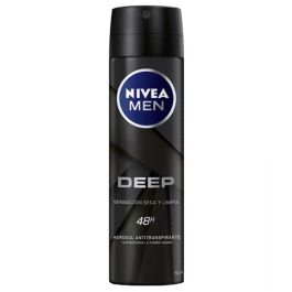 Nivea Desodorante Vaporizador MEN DEEP BLACK CARBON para Hombre, Protección Efectiva Transpiración con Carbón Negro, 150 ml Precio: 3.78999951. SKU: S0567113