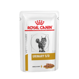 Royal Canin Alimento Húmedo para Gato Feline Urinary S-O en Sobres, Paté, 12 Sobres x 85 gr