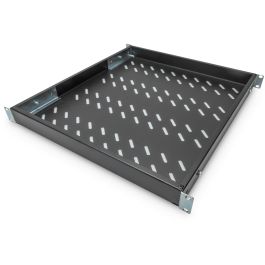 Digitus Fachboden 19" 1U 44x482x500mm para instalación fija, hasta 50kg, Color Negro (RAL 9005)